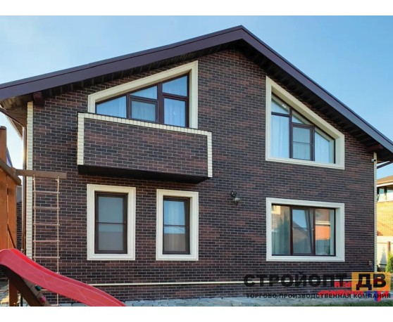 Кирпич Жженый 0,46м2 Альта-Профиль Под кирпич-5