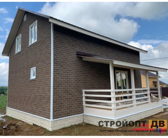 Кирпич Жженый 0,46м2 Альта-Профиль Под кирпич-11