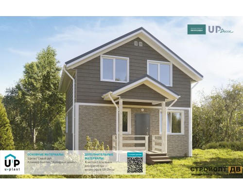 Купить Клинкер Балтик Холодный Цемент 0,57м2 Ю-Пласт фасадная панель