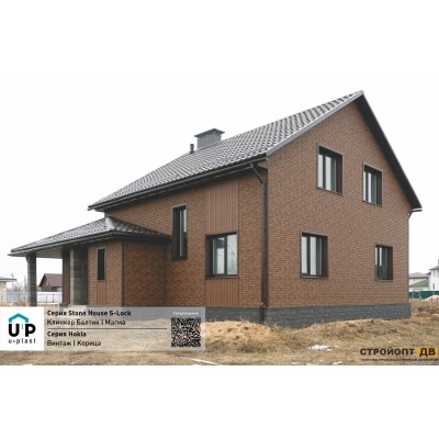 Купить Клинкер Балтик Магма 0,57м2 Ю-Пласт фасадная панель