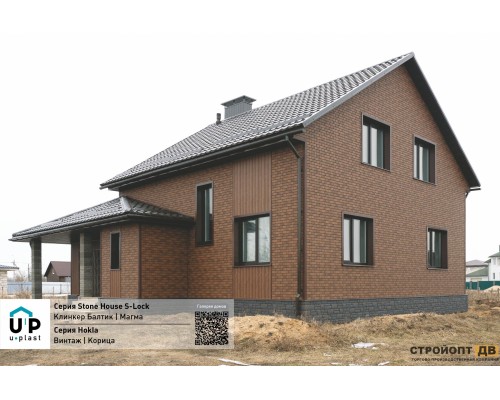 Купить Клинкер Балтик Магма 0,57м2 Ю-Пласт фасадная панель