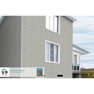 Купить Клинкер Нордик  Дым 0,57м2 Ю-Пласт фасадная панель