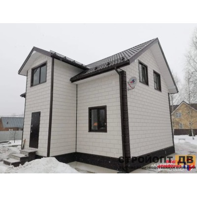 Купить Неаполь ЭКО Белый  0,43м2  Альта-Профиль фасадная панель