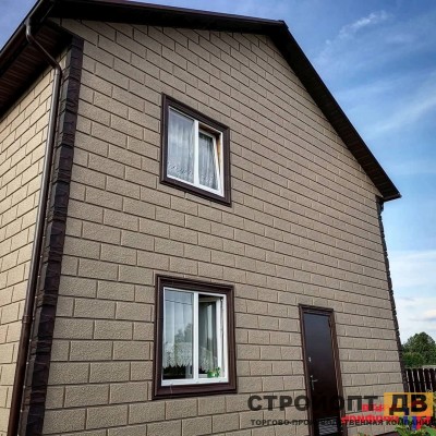 Купить Неаполь ЭКО Кремовый  0,43м2  Альта-Профиль фасадная панель