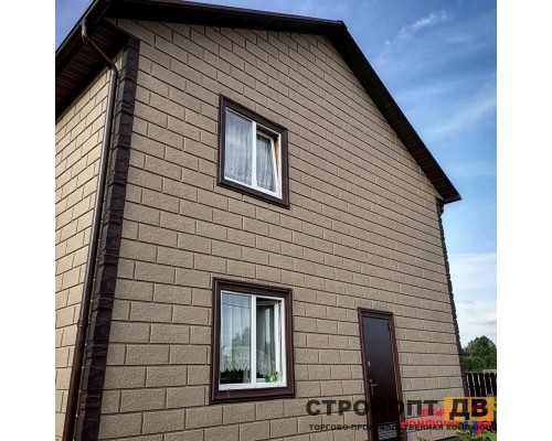 Купить Неаполь ЭКО Кремовый  0,43м2  Альта-Профиль фасадная панель