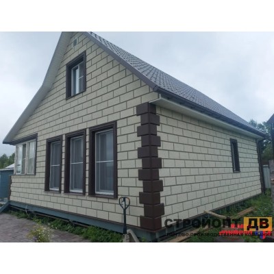 Купить Неаполь ЭКО Кремовый  0,43м2  Альта-Профиль фасадная панель