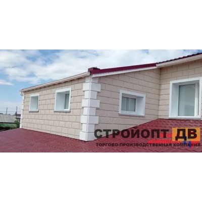 Купить Неаполь ЭКО Кремовый  0,43м2  Альта-Профиль фасадная панель