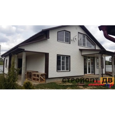 Купить Венеция ЭКО Белый  0,44м2  Альта-Профиль фасадная панель