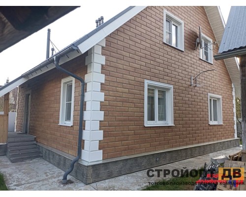 Купить Венеция ЭКО Терракотовый  0,44м2  Альта-Профиль фасадная панель