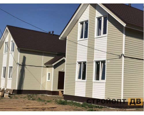 Купить Елочка Фисташки 3000х255мм 0.77м2 Деке виниловый сайдинг