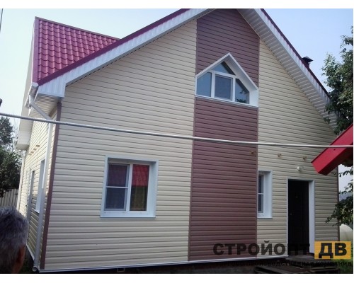 Купить Корабельный брус Крем-брюле 3000x230 0,69 м2 Деке виниловый сайдинг