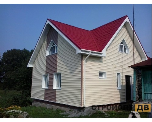 Купить Корабельный брус Крем-брюле 3000x230 0,69 м2 Деке виниловый сайдинг