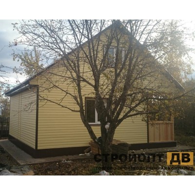 Купить Корабельный брус Лимон 3000x230 0,69 м2 Деке виниловый сайдинг