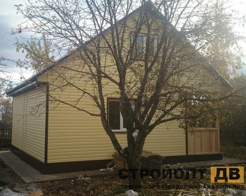 Купить Корабельный брус Лимон 3000x230 0,69 м2 Деке виниловый сайдинг