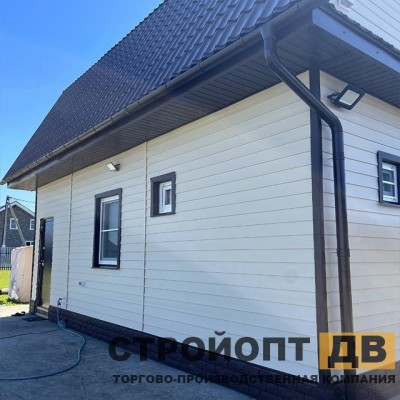 Купить Корабельный брус Пломбир 3000x230 0,69 м2 Деке виниловый сайдинг