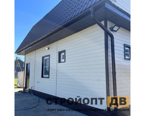 Купить Корабельный брус Пломбир 3000x230 0,69 м2 Деке виниловый сайдинг