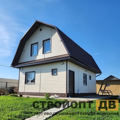 Купить Корабельный брус Пломбир 3000x230 0,69 м2 Деке виниловый сайдинг