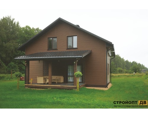 Купить Дуб Морёный  0,7м2 Ю-Пласт виниловый сайдинг