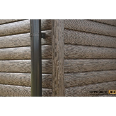 Купить Дуб Морёный  0,7м2 Ю-Пласт виниловый сайдинг