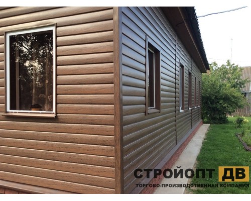 Купить Дуб Морёный  0,7м2 Ю-Пласт виниловый сайдинг