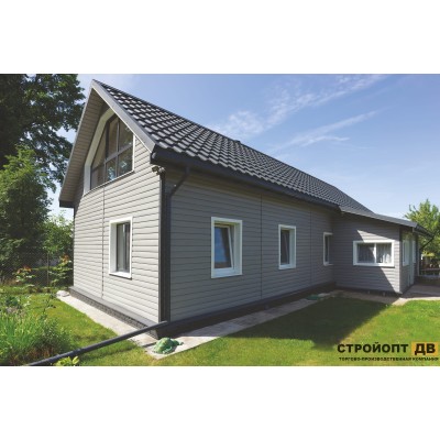 Купить Дуб Серебристый  0,7м2 Ю-Пласт виниловый сайдинг