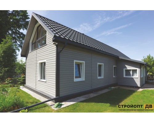 Купить Дуб Серебристый  0,7м2 Ю-Пласт виниловый сайдинг