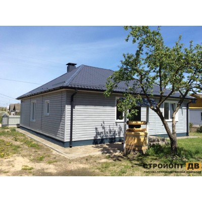 Купить Дуб Серебристый  0,7м2 Ю-Пласт виниловый сайдинг