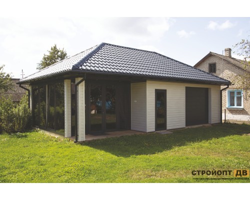 Купить Ясень Беленый 0,7м2 Ю-Пласт виниловый сайдинг