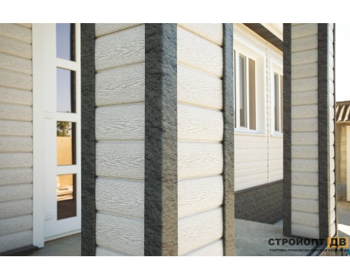 Купить Ясень Беленый 0,7м2 Ю-Пласт виниловый сайдинг