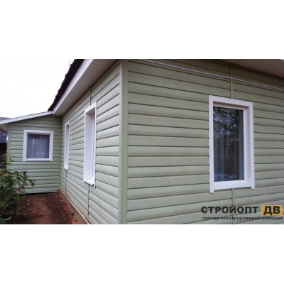 Купить Ясень Прованс зеленый  0,7м2 Ю-Пласт виниовый сайдинг