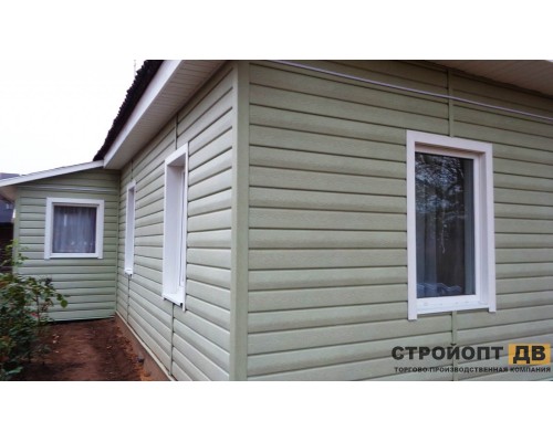 Купить Ясень Прованс зеленый  0,7м2 Ю-Пласт виниовый сайдинг