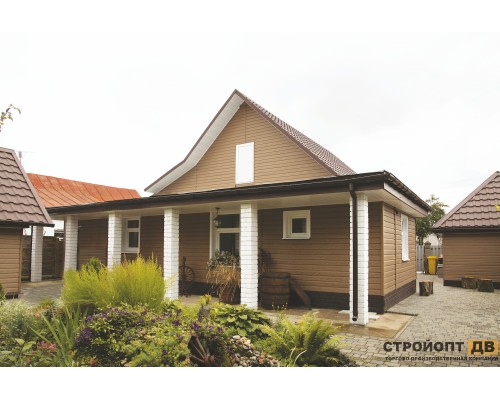 Купить Кедр Натуральный 0,7м2 Ю-Пласт виниловый сайдинг