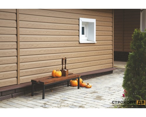 Купить Кедр Натуральный 0,7м2 Ю-Пласт виниловый сайдинг