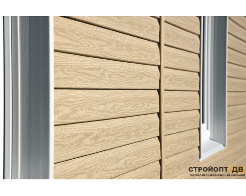 Купить Кедр Светлый 0,7м2 Ю-Пласт виниовый сайдинг
