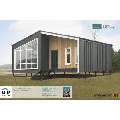 Купить Планкен Кленовый 0,72м2 Ю-Пласт виниловый сайдинг