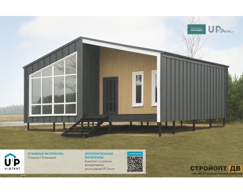 Купить Планкен Кленовый 0,72м2 Ю-Пласт виниловый сайдинг