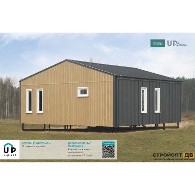 Купить Планкен Кленовый 0,72м2 Ю-Пласт виниловый сайдинг