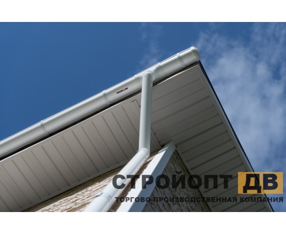 Соединитель желоба ПВХ 135/87мм Соединитель желоба-1