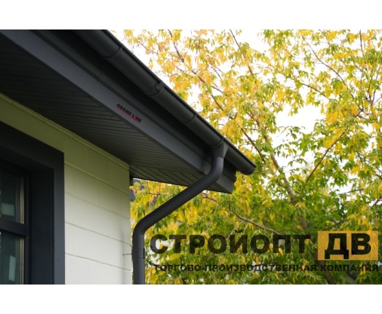 Труба круглая 1м  Металл Optima Трубы водосточные-2