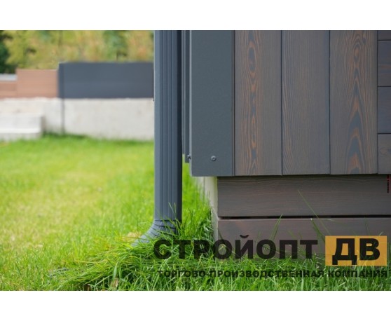 Труба круглая 1м  Металл Optima Трубы водосточные-8