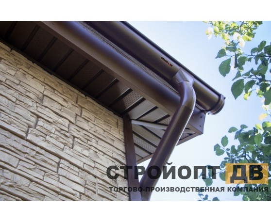 Труба круглая 3м  Металл Optima Трубы водосточные-4