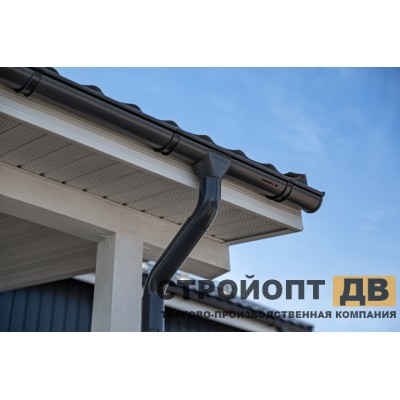 Купить Воронка желоба 125/90мм Металл Optima