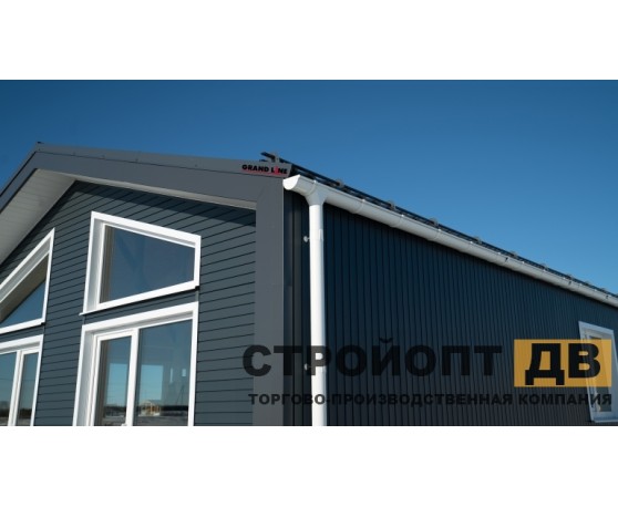 Воронка желоба 125/90мм Металл Optima Воронка желоба-5