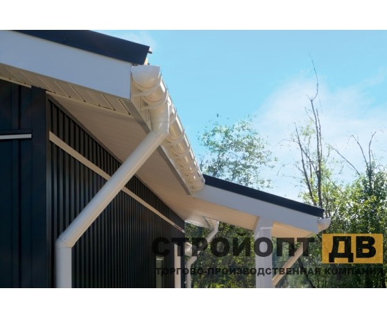 Заглушка желоба ПВХ 135/87мм Заглушка желоба-2