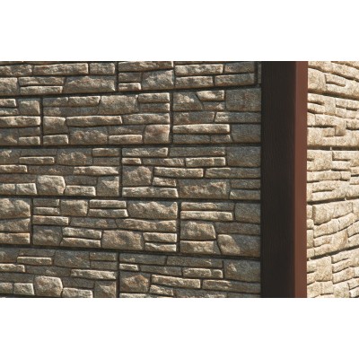 Купить Сланец Бежевый 0,45м2 Ю-Пласт фасадная панель