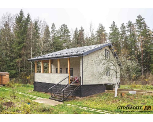 Купить Сланец Светло-серый 0,45м2 Ю-Пласт фасадная панель