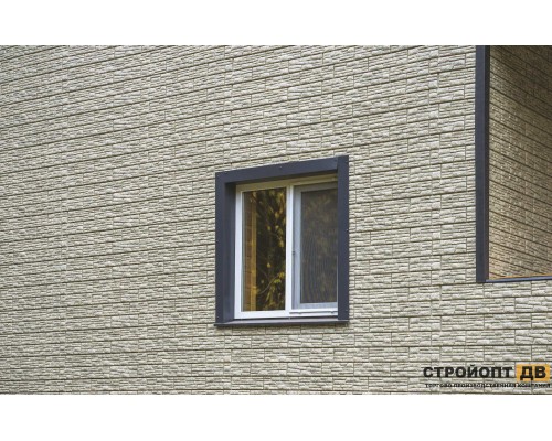 Купить Сланец Светло-серый 0,45м2 Ю-Пласт фасадная панель