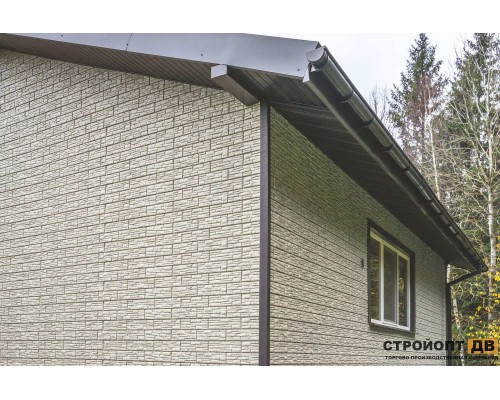 Купить Сланец Светло-серый 0,45м2 Ю-Пласт фасадная панель